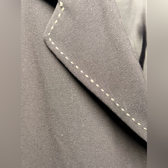 Sag Harbor Women's Black Blazer Suit Jacket Size 14 Petite SM 296 - Picture 5 of 6